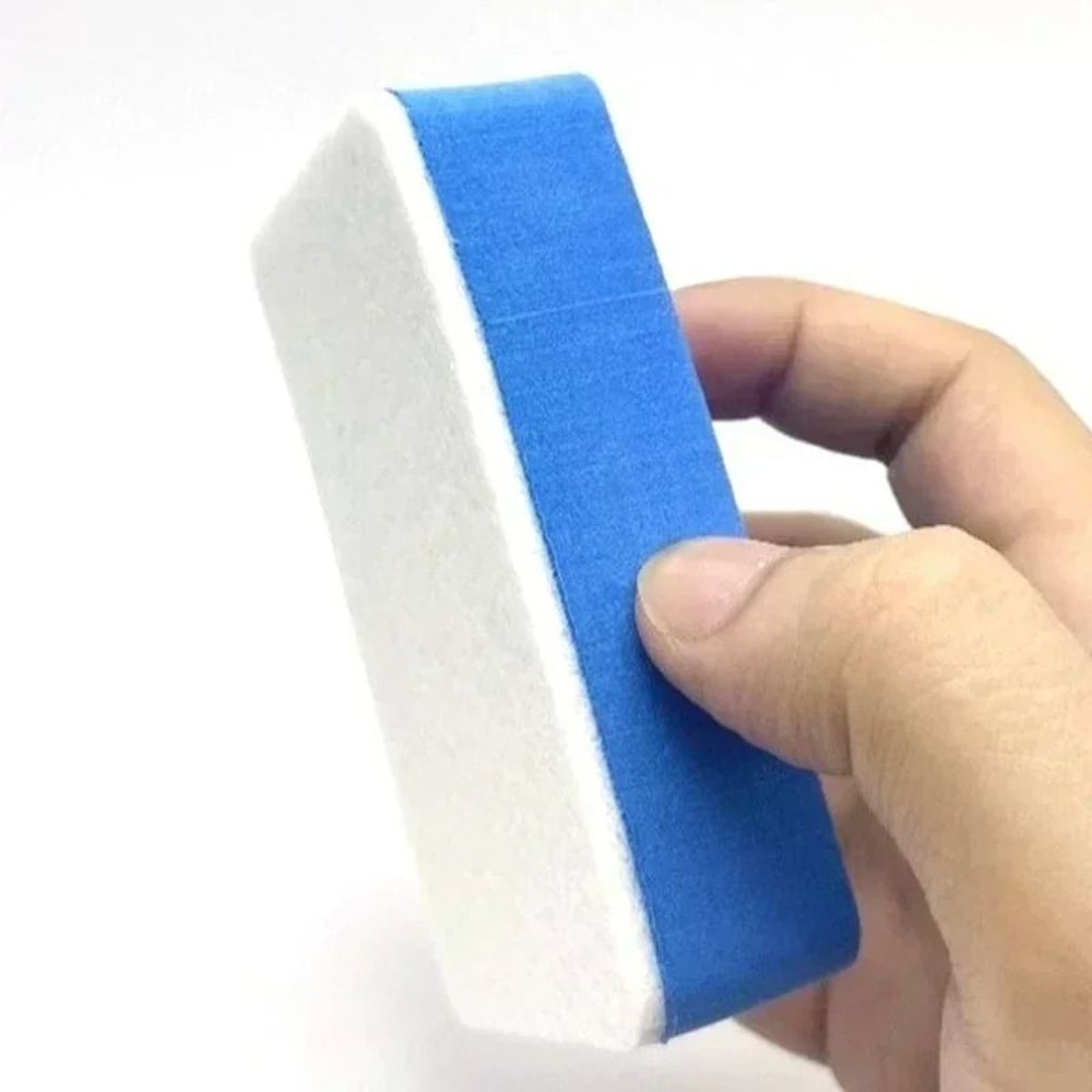 Car Glass Oil Film Cleaning Sponge HighEfficiency Wool Felt Polishing Removal Tool 0