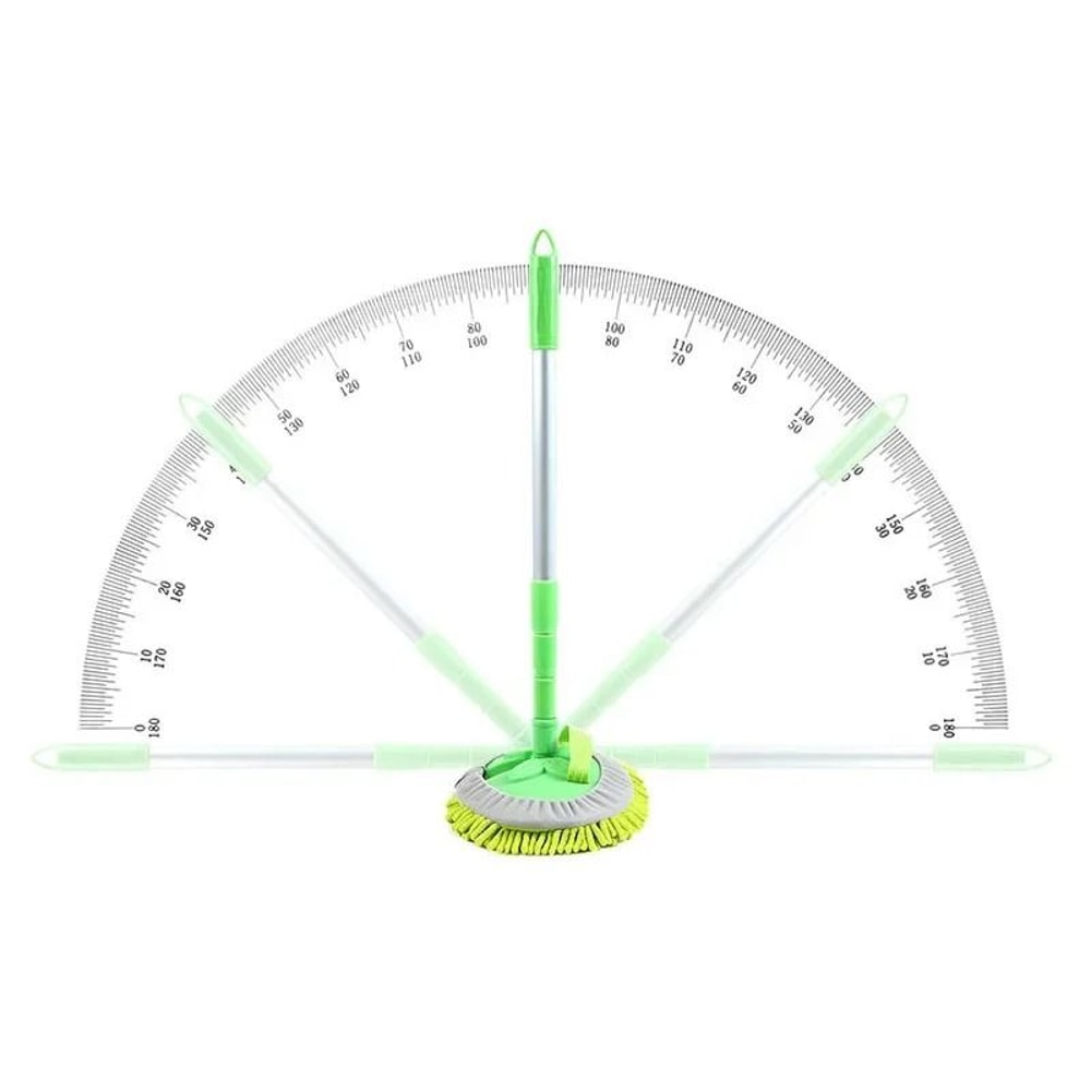 Rotating Car Wash Mop ThreeSection Telescopic Brush For HighReach Vehicle Maintenance 2