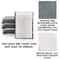 2Piece DoubleSided Microfiber Scrubbing Sponges Premium Auto Detailing Leather Care Tools 3