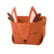 Animal DIY Storage Box Foldable Felt Fabric Nursery Organizer Toy Basket 6