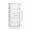 Rotating Jewelry Storage Box MultiLayer Round Makeup Accessory Organizer 11