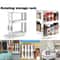 MultiLayer Rotating Storage Rack PullOut Cabinet Organizer HighCapacity Spice Rack 1