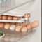 SlideType Automatic Egg Roller DoubleTier SpaceSaving Refrigerator Countertop Organizer 5