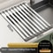 304 Stainless Steel Sink Drain Rack Foldable Telescopic Dish Rack Kitchen Drain Basket 9
