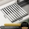 304 Stainless Steel Sink Drain Rack Foldable Telescopic Dish Rack Kitchen Drain Basket 6