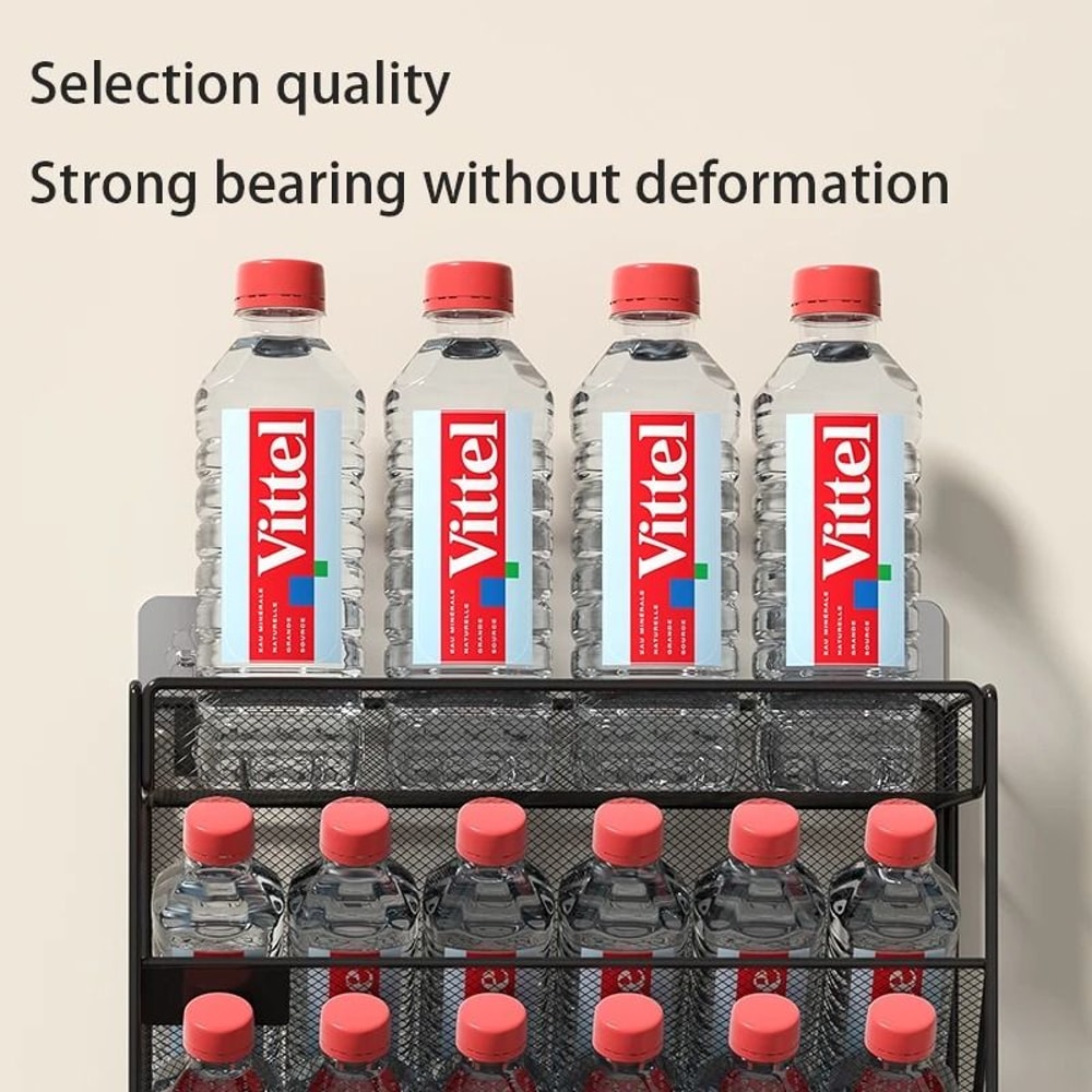 5Tier Mesh Desk File Organizer Vertical Desktop WallMount Document Rack 4