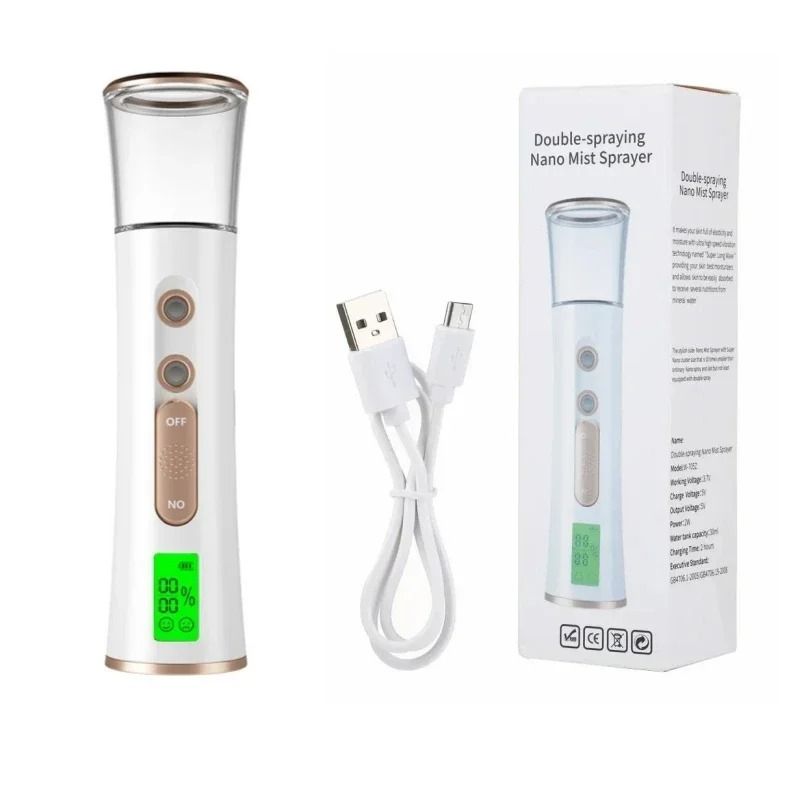 Nano Facial Steamer Portable Mist Spray For Eyelash Extensions Deep Pore Hydration 8