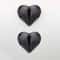 2Piece HeartShaped Mini Cable Winder Set Decorative USB Charging Cable Clips Desk Tidy Organizers 7