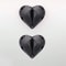 2Piece HeartShaped Mini Cable Winder Set Decorative USB Charging Cable Clips Desk Tidy Organizers 7
