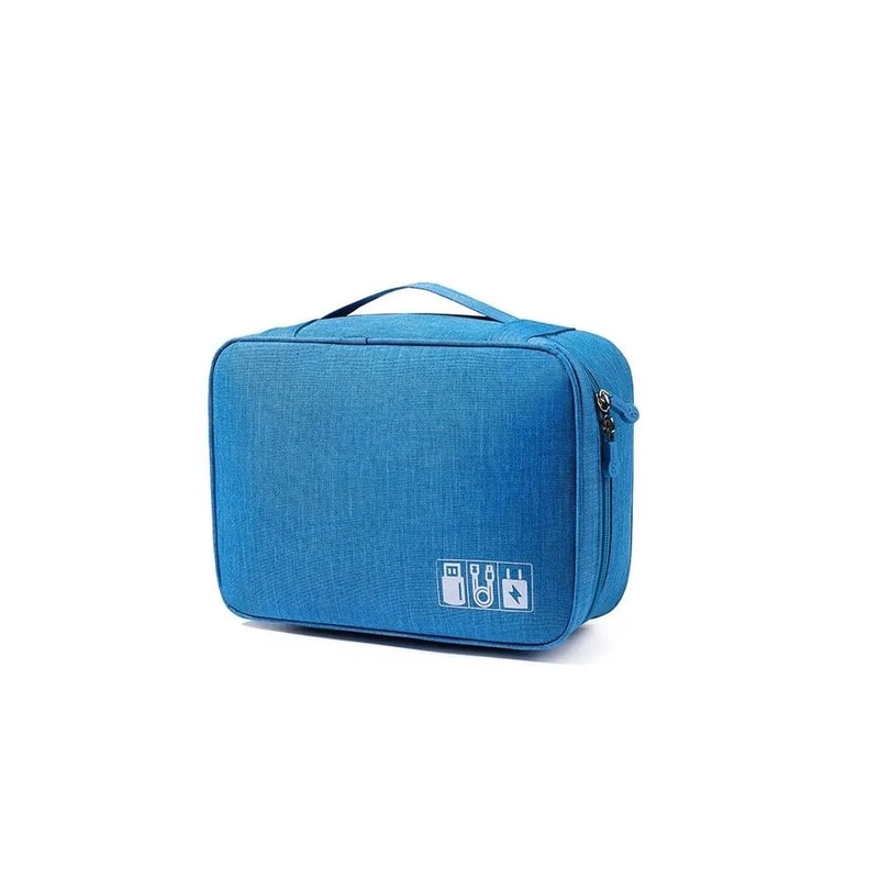 Portable Electronic Organizer Waterproof Travel Storage Bag For USB Chargers Data Lines 11