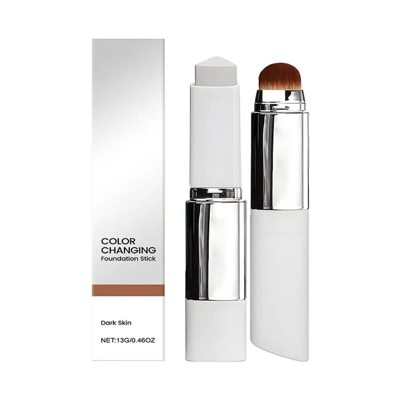 2in1 ColorChanging Foundation Stick Lightweight Moisturizing Brightening Liquid Base 8