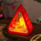 Mini Christmas LED Triangle Lantern Festive Santa Snowman Table Ornament Party Scene Prop 15