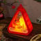 Mini Christmas LED Triangle Lantern Festive Santa Snowman Table Ornament Party Scene Prop 15
