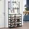 MultiFunctional Hallway Organizer Integrated Clothes Hanger Shoe Rack For Entryway Storage 3