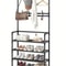 MultiFunctional Hallway Organizer Integrated Clothes Hanger Shoe Rack For Entryway Storage 5