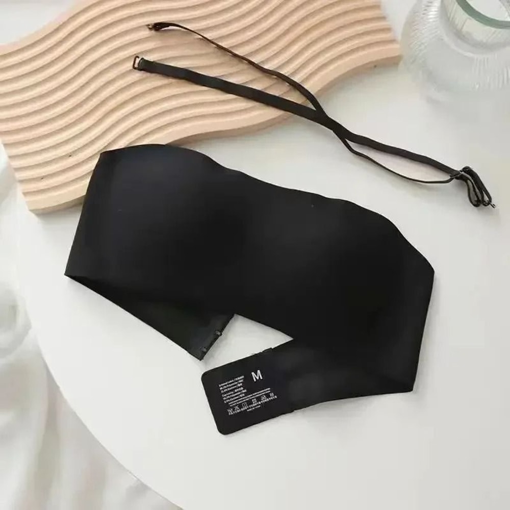 Seamless Tube Top Bra Wireless Strapless PushUp Lingerie With AntiSlip Technology 9