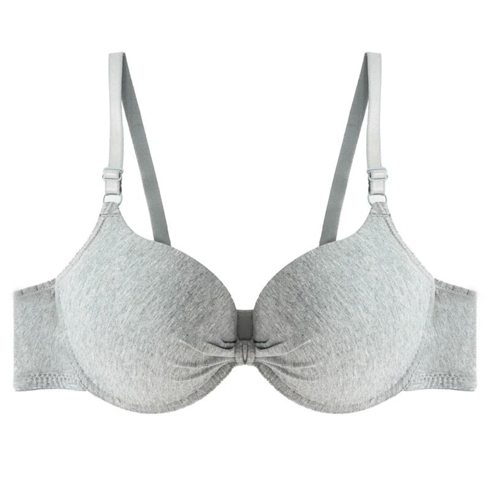 PushUp Bra For Small Breasts Deep V Underwire Bra For Gathering Enhanced Silhouette 9