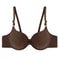 PushUp Bra For Small Breasts Deep V Underwire Bra For Gathering Enhanced Silhouette 8