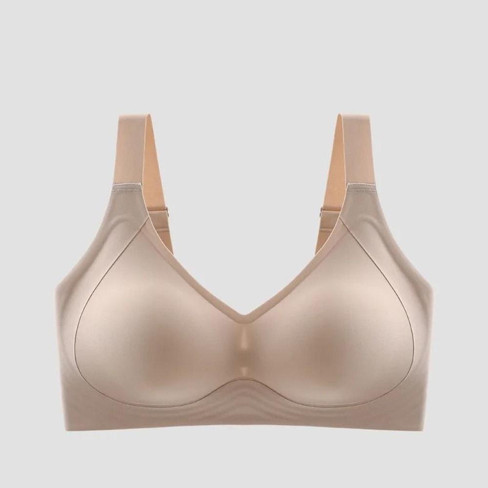 Big Breasted Sleeping Bra Seamless Plus Size AntiSagging Yoga Exercise Vest 8