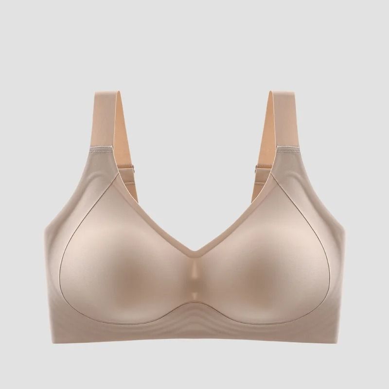 Big Breasted Sleeping Bra Seamless Plus Size AntiSagging Yoga Exercise Vest 8