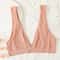 Seamless Deep VNeck Ribbed PushUp Bralette 8
