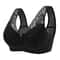 Lace FrontZipper Breathable Sports Yoga Bra 4
