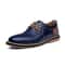 Mens Genuine Leather Brogue Oxford Dress Shoes 5