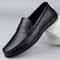 Mens Genuine Leather Luxury Dress Loafers 3