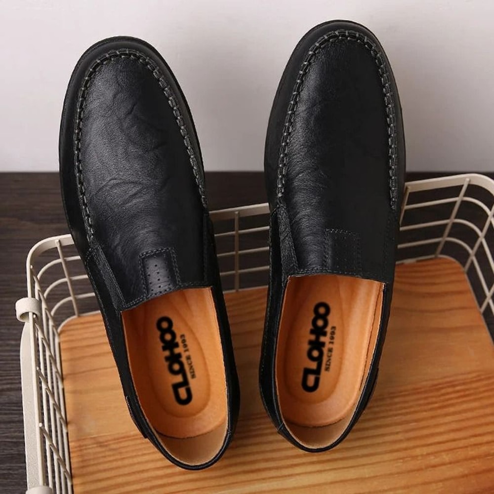 Mens Handmade Comfort Driving Loafers 3