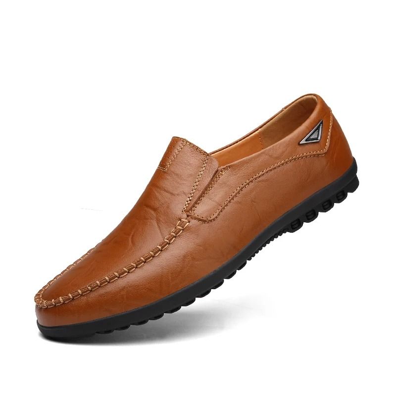 Mens Handmade Comfort Driving Loafers 7