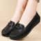 Womens Soft Leather Casual Loafers 8
