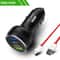 80W Dual USB SuperVOOC Fast Car Charger 14
