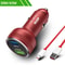 80W Dual USB SuperVOOC Fast Car Charger 16