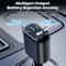 4in1 Retractable Fast Car Charger With Starry Ambient Light 3