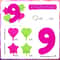 Neon Fluorescent Digital Balloon Set 7