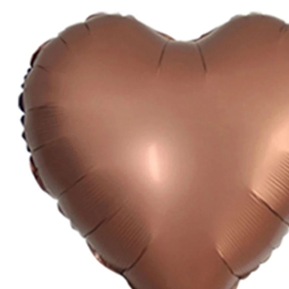 5Piece 18Inch Retro Heart Foil Balloons 5