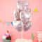 22Piece Pink And White Heart Balloon Set With Bowties 1