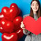 10Piece 10Inch Red Heart Balloons 4
