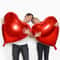 Huge 32Inch I Love You Heart Foil Balloons 0