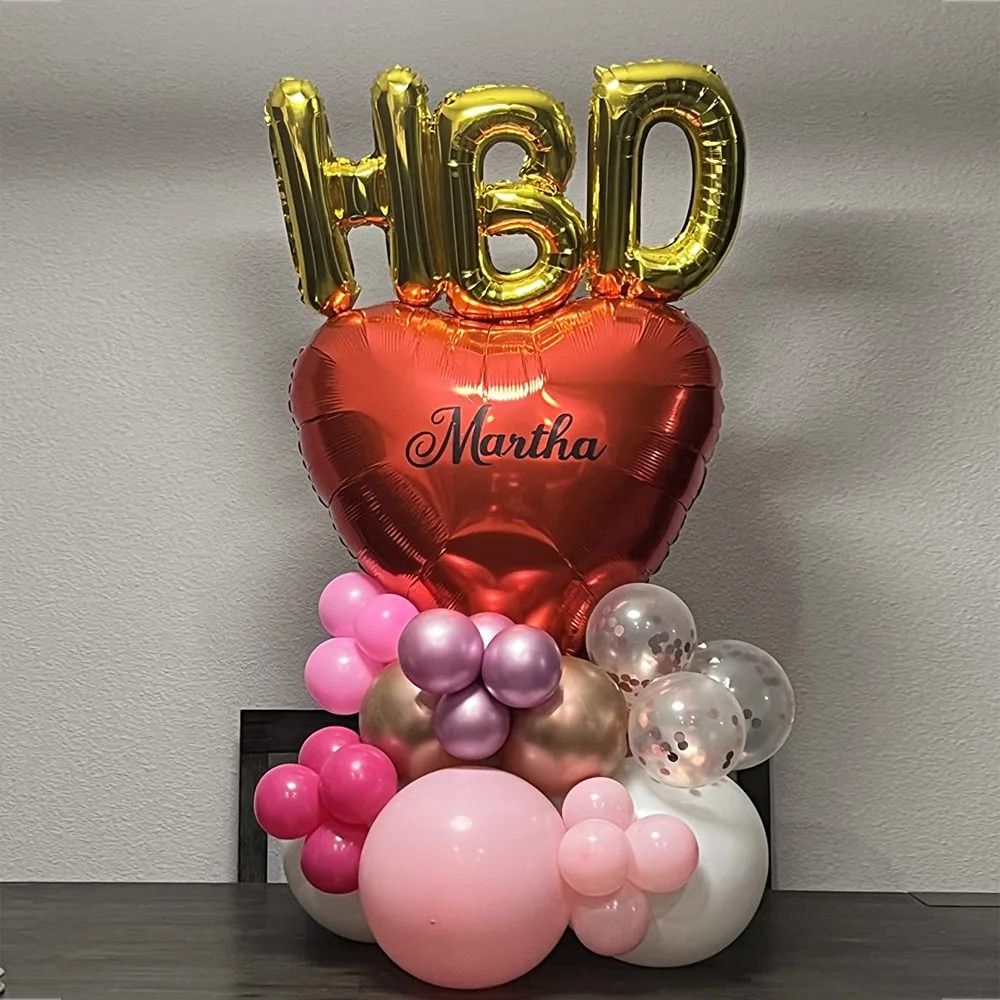 Huge 32Inch I Love You Heart Foil Balloons 4