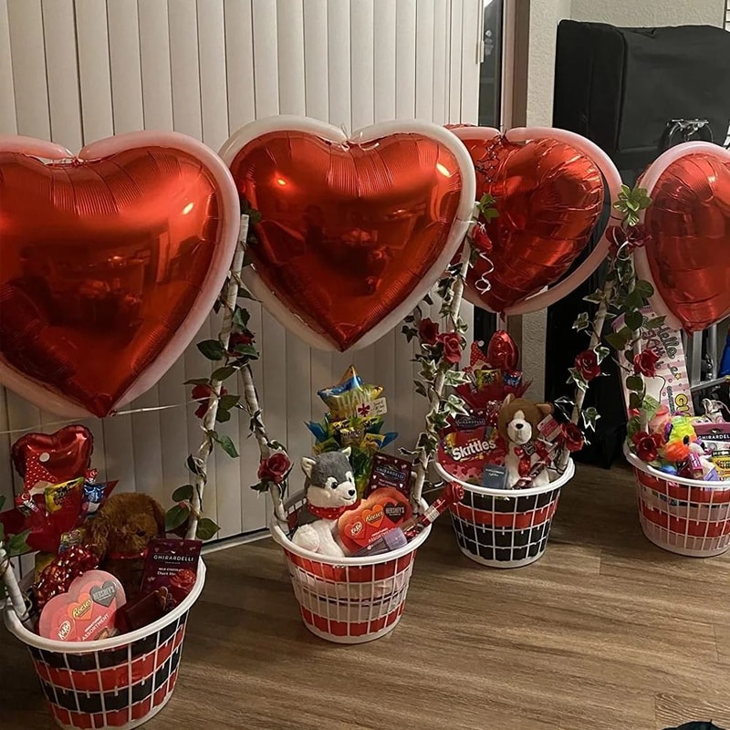 Huge 32Inch I Love You Heart Foil Balloons 5