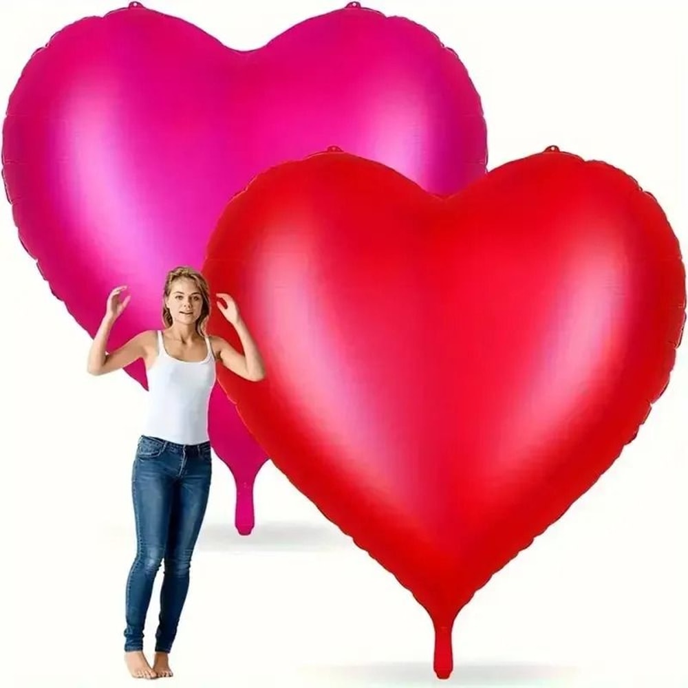 Oversized Love Heart Foil Balloon 4