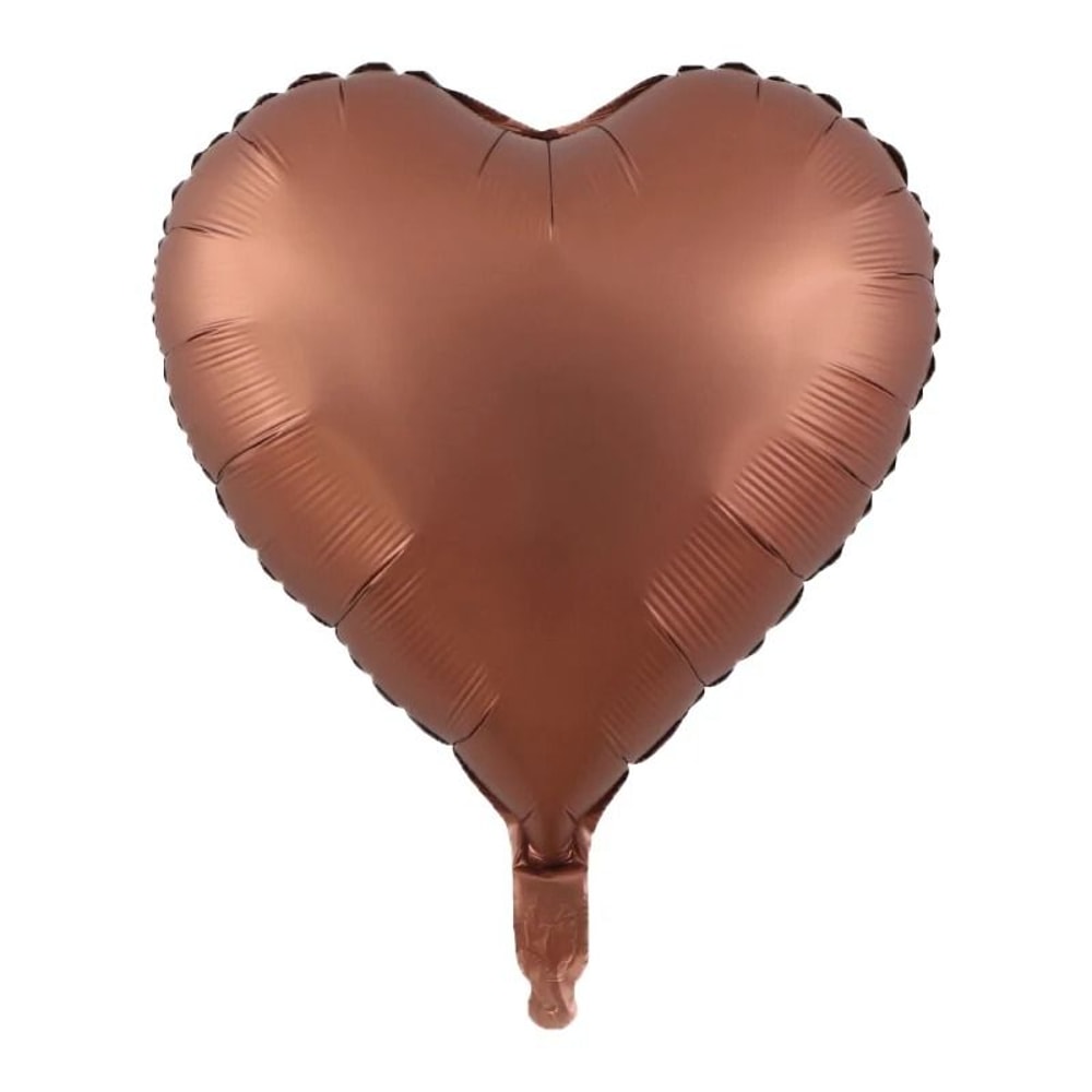 10Piece 18Inch Heart Foil Balloons Pink Sage Green Set 9