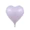 10Piece 18Inch Heart Foil Balloons Pink Sage Green Set 7