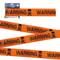 Halloween Caution Tape Window Prop Set 4