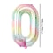 40Inch Pastel Rainbow Starry Sky Digital Balloon 7
