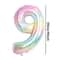 40Inch Pastel Rainbow Starry Sky Digital Balloon 15
