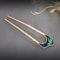Elegant UShape Shell Enamel Hair Stick 10