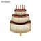 Standing Birthday Cake Foil Balloon With Base 16