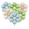 6Piece Matte Candy Daisy Foil Balloon Set 9
